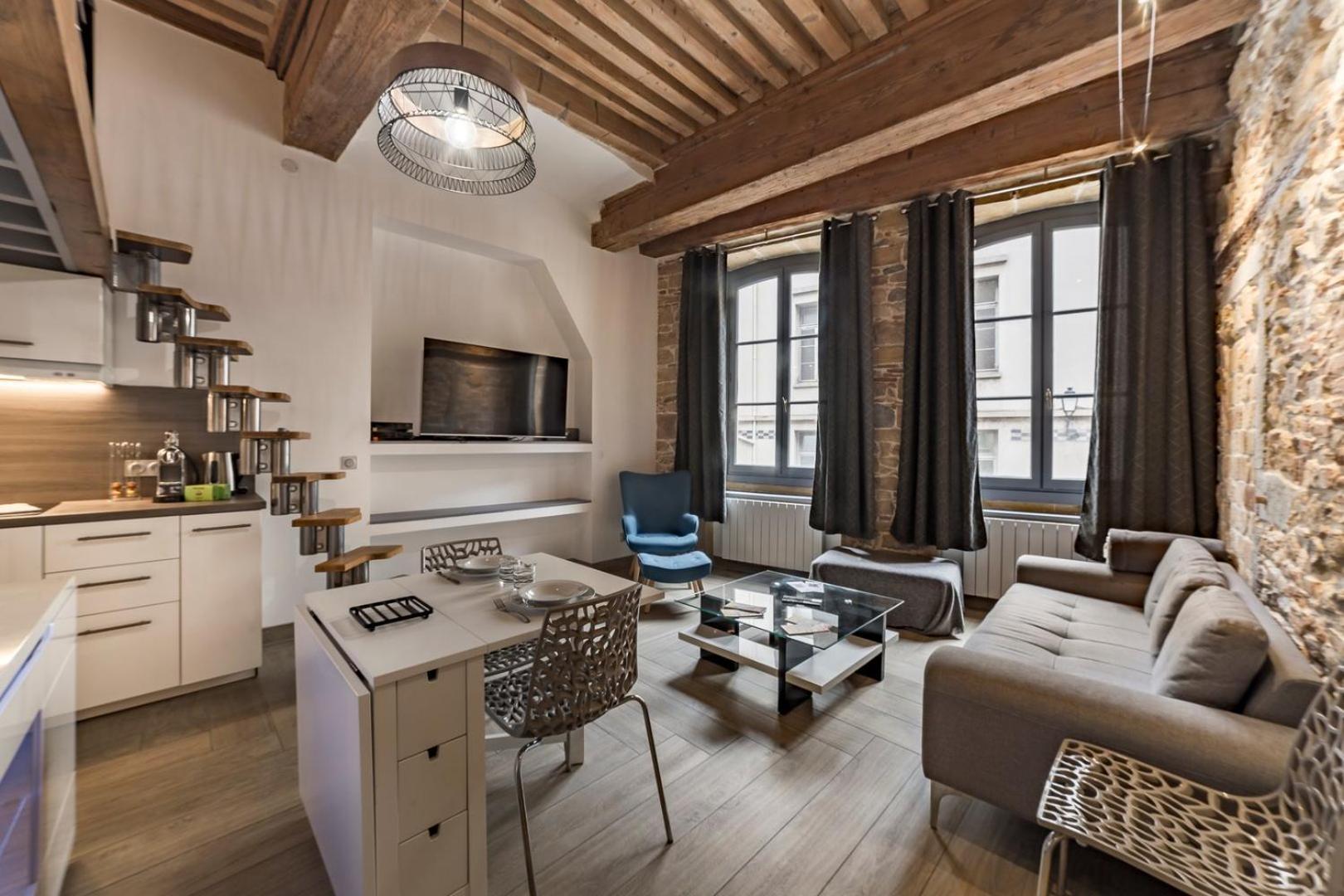 Ferienwohnung L'Historique Ail Lyon Exterior foto